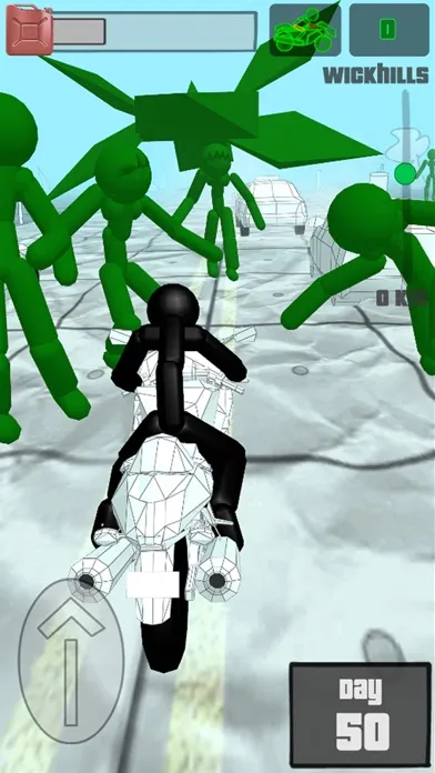Capturas de pantalla de Stickman Zombie: Bike Racing