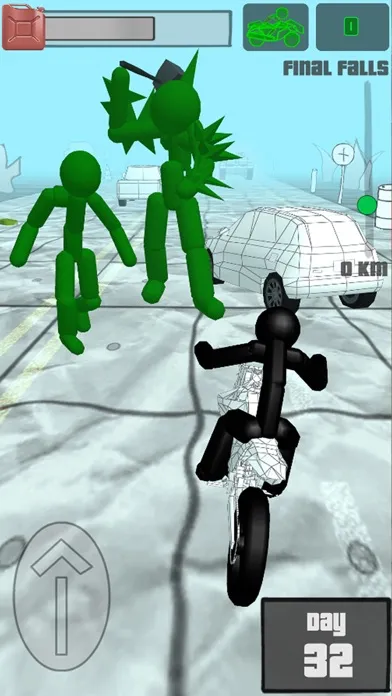 Capturas de pantalla de Stickman Zombie: Bike Racing