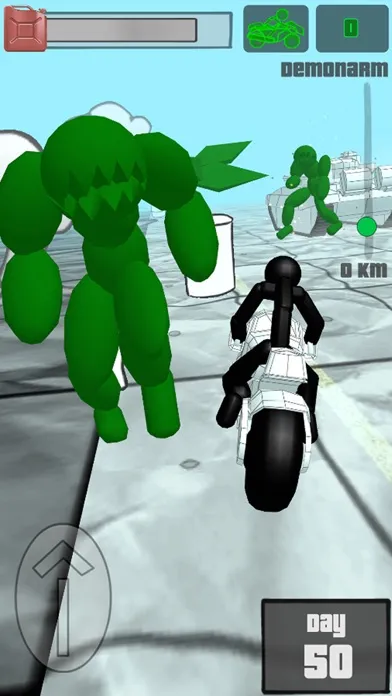 Capturas de pantalla de Stickman Zombie: Bike Racing