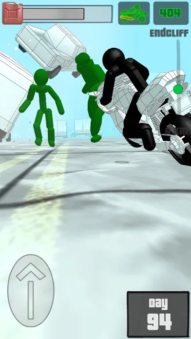 Capturas de pantalla de Stickman Zombie: Bike Racing