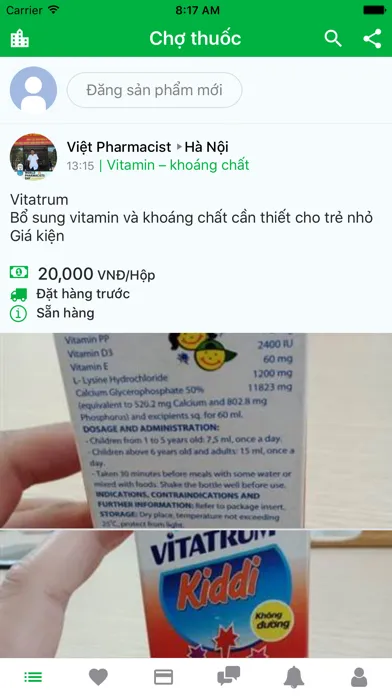 Chợ Thuốc Việt Nam スクリーンショット