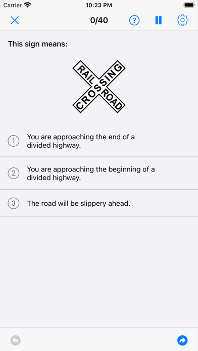 DMV Permit Practice Test ゜應用截圖