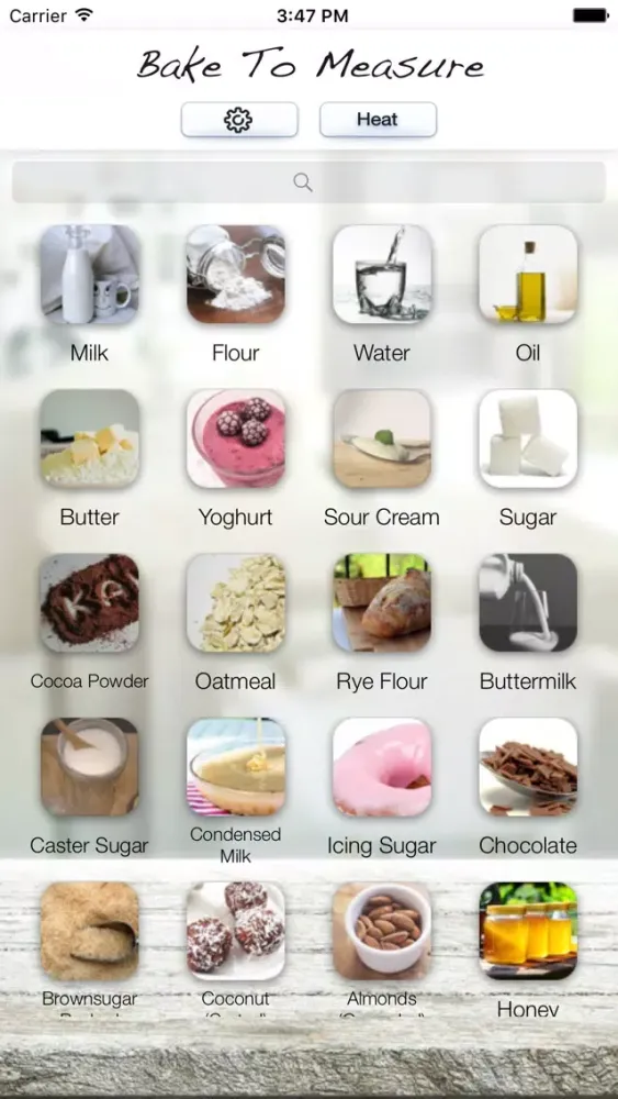 Скриншоты Bake to Measure: Converter for cooking and baking