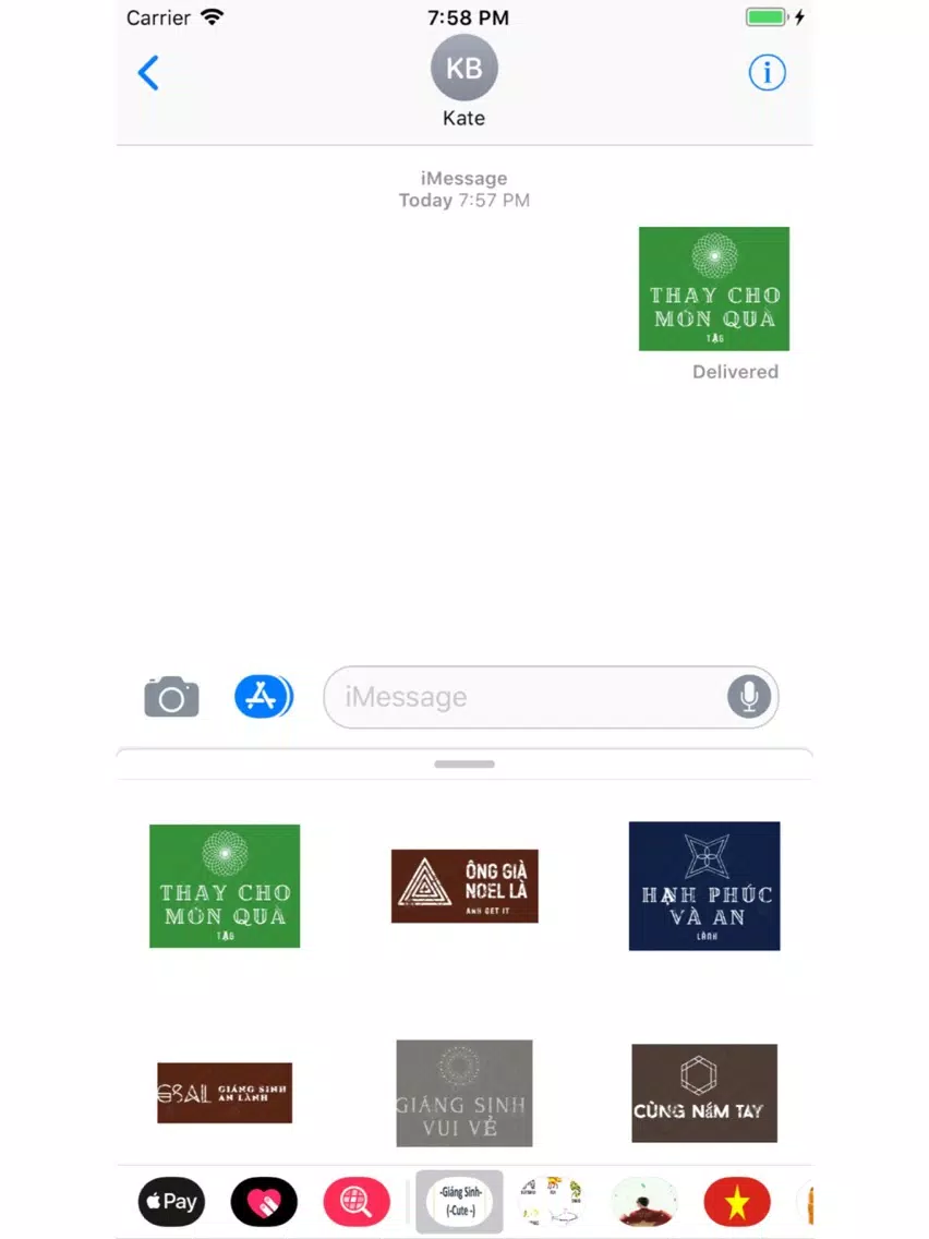 giangsinhstickerCute iPad  Screenshots