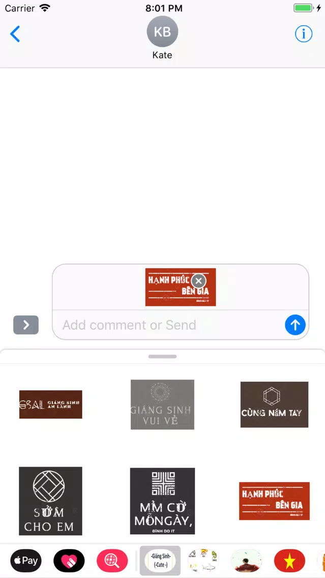 giangsinhstickerCute Screenshots