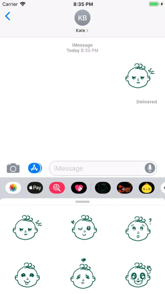 ภาพหน้าจอของ Masks Uncle Teu Sticker