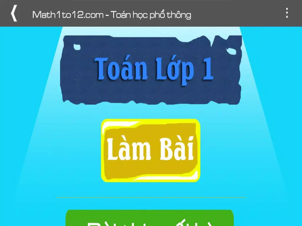 Toán lớp 1 (toan lop 1) iPad  Screenshots