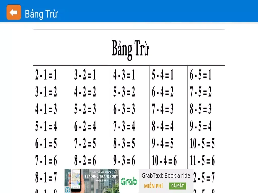 Toán lớp 4 (Toan lop 4) iPad  Screenshots