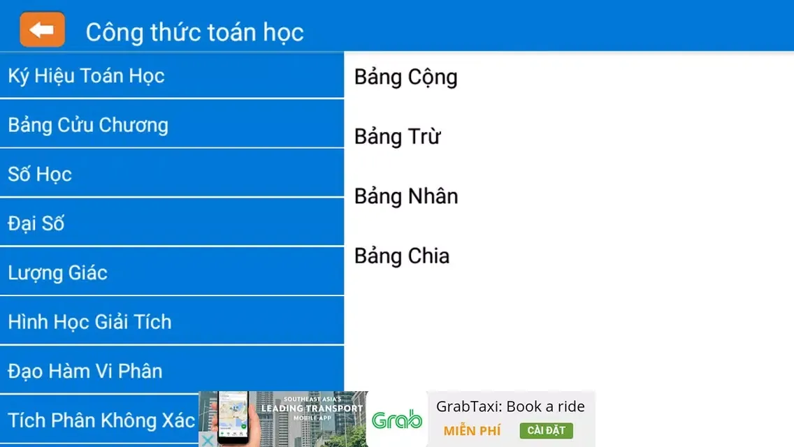 Toán lớp 4 (Toan lop 4) Screenshots