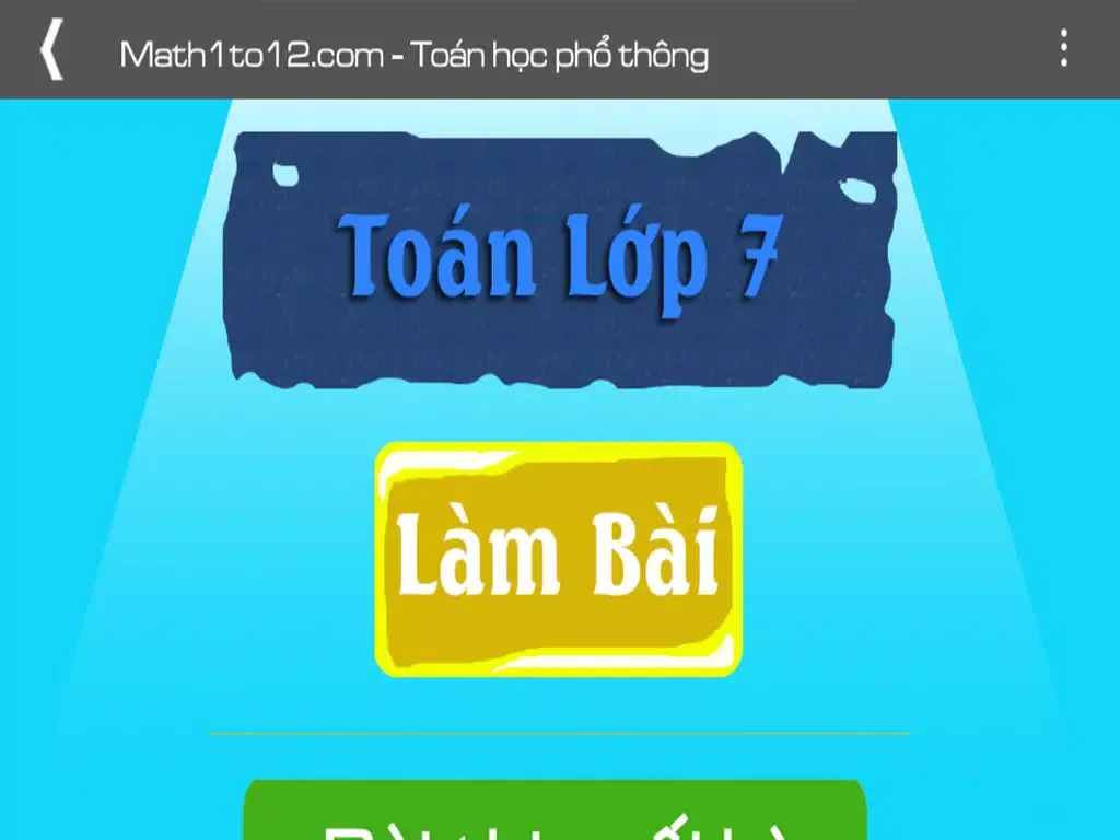 Tangkapan layar Toán lớp 7 (Toan lop 7) iPad 