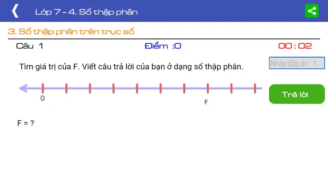 Tangkapan layar Toán lớp 7 (Toan lop 7)