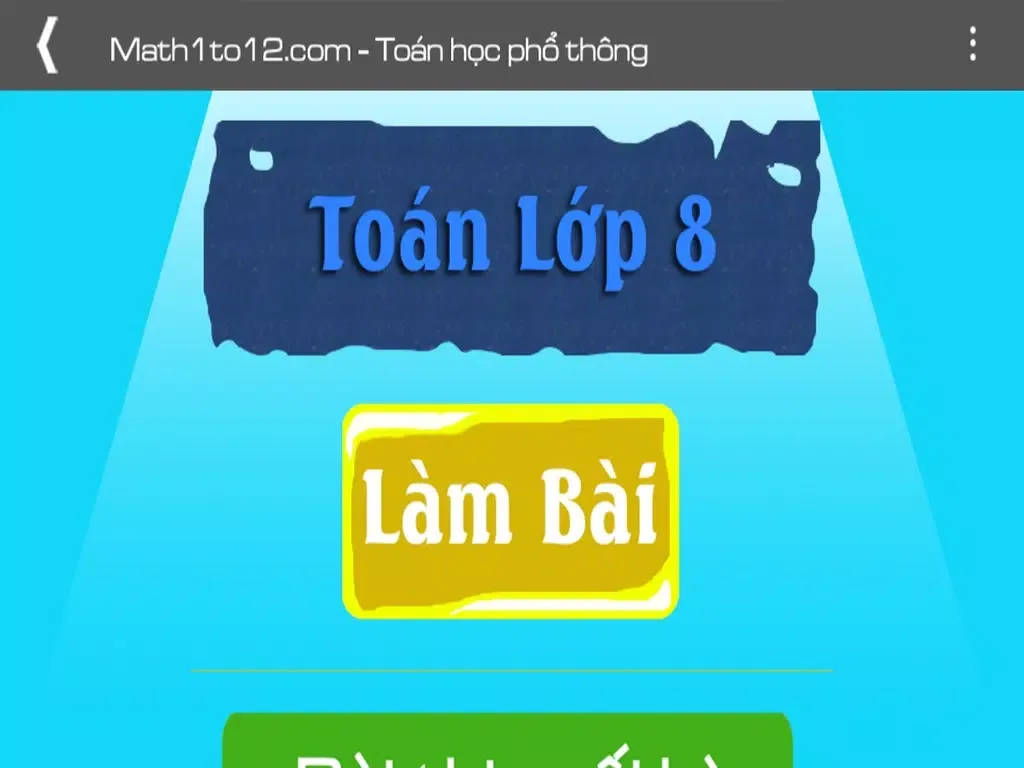 Toán lớp 8 (Toan lop 8) iPad  Screenshots