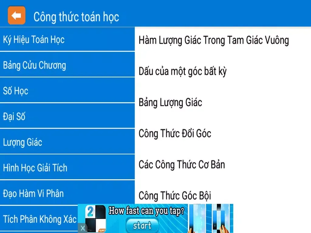 Toán lớp 9 (Toan lop 9) iPad Screenshots