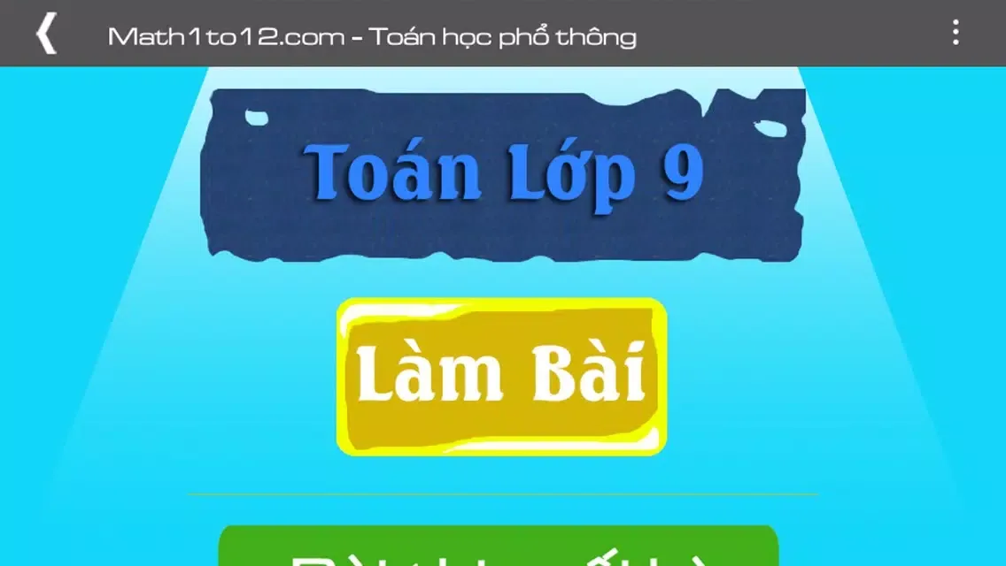 Toán lớp 9 (Toan lop 9) Screenshots