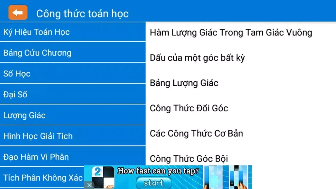 Toán lớp 9 (Toan lop 9) Screenshots