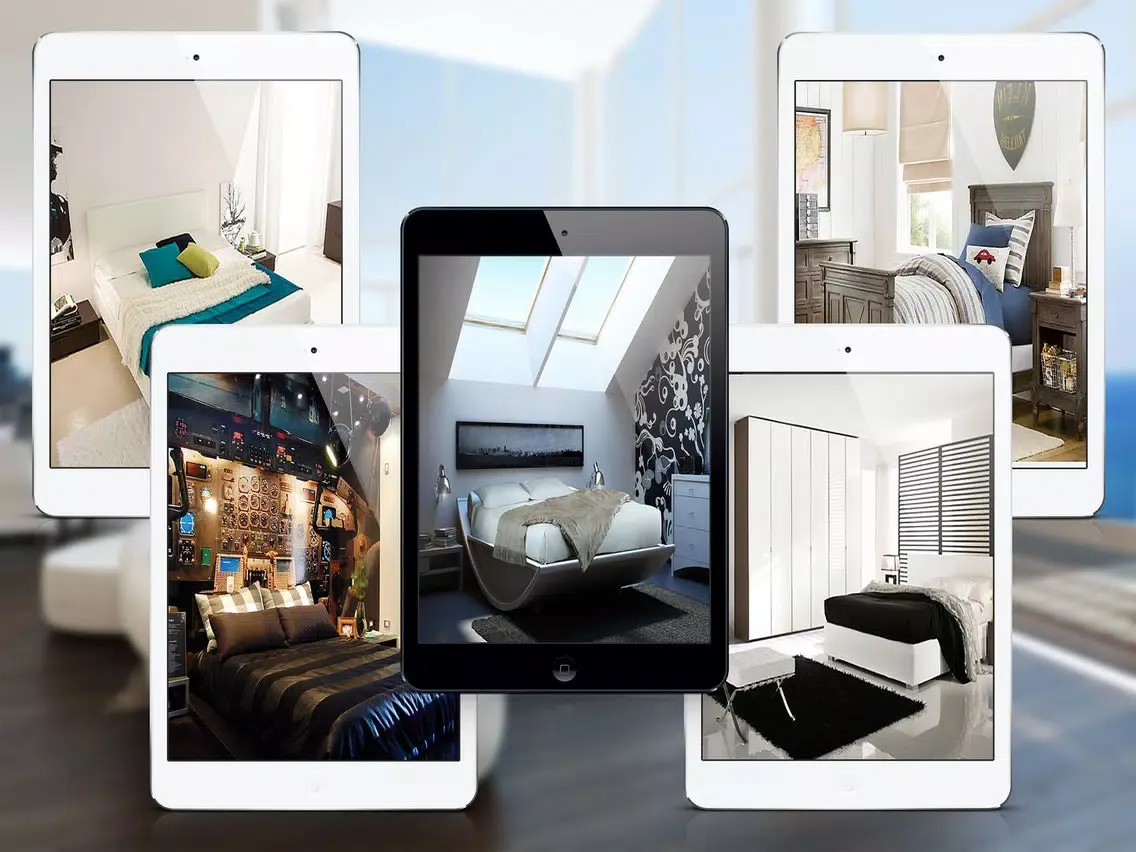 Скриншоты Bedroom Design Ideas HD 2017 iPad 