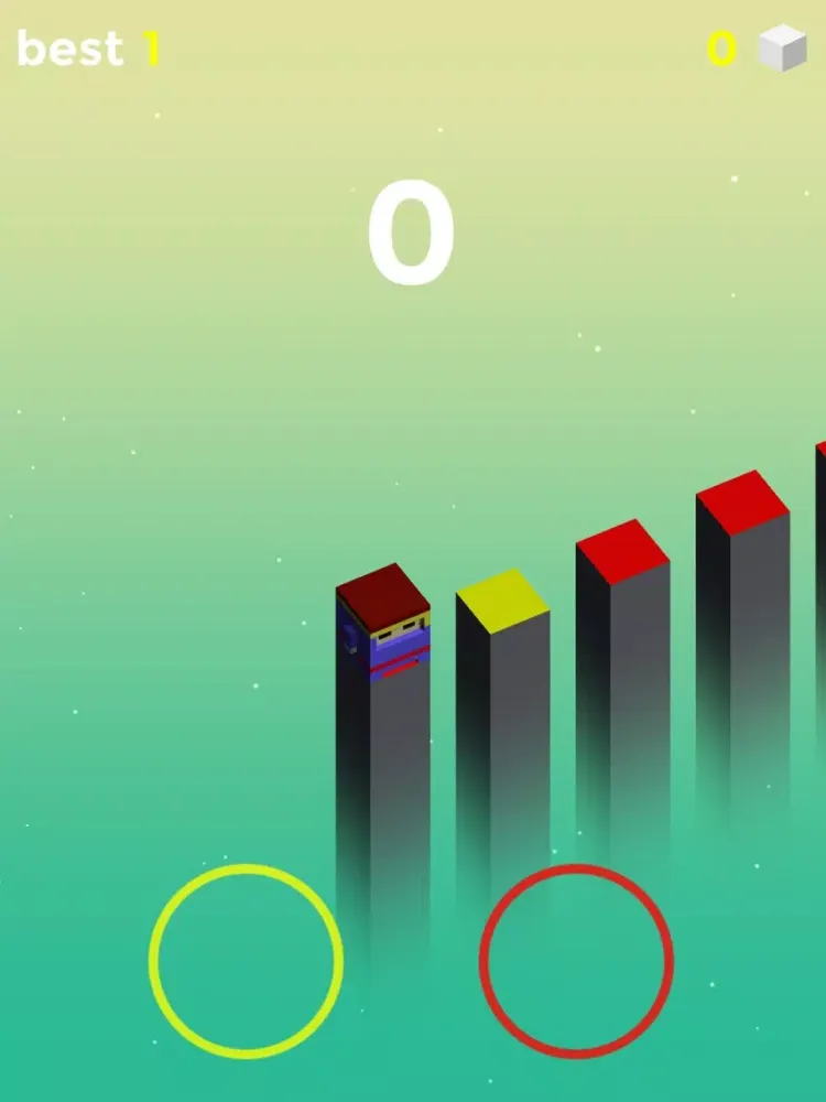 Скриншоты Color Block Hero - Tap to jump and change direction iPad 