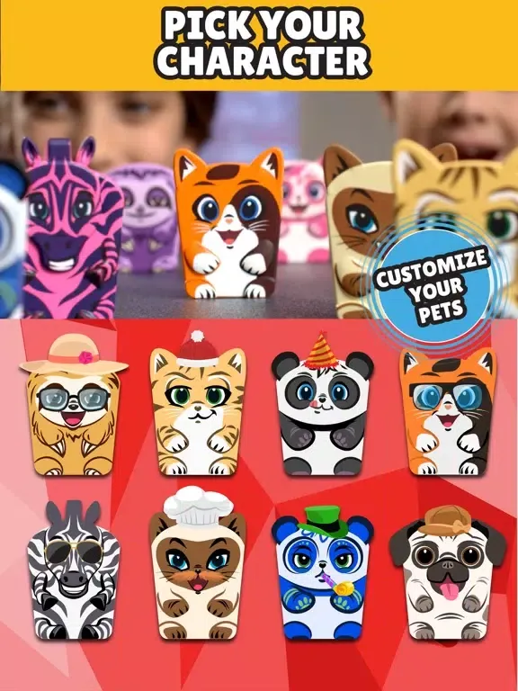 ภาพหน้าจอของ Toaster Pets Cartoons iPad 