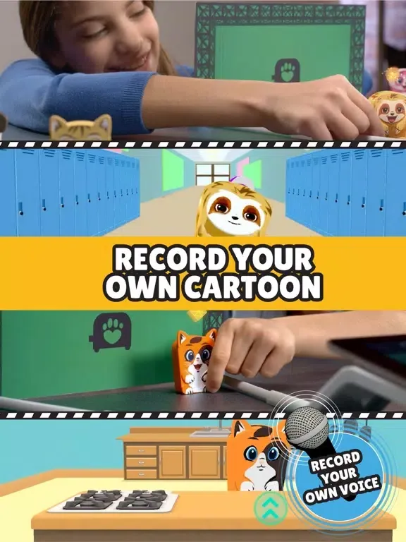 ภาพหน้าจอของ Toaster Pets Cartoons iPad 