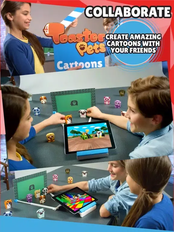 ภาพหน้าจอของ Toaster Pets Cartoons iPad 