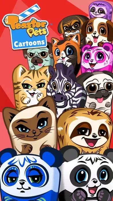 ภาพหน้าจอของ Toaster Pets Cartoons