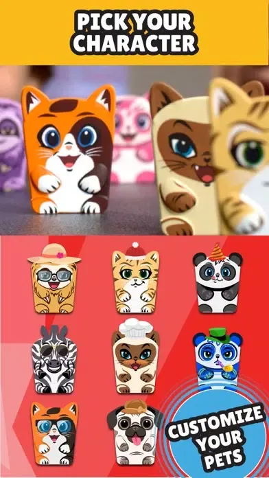ภาพหน้าจอของ Toaster Pets Cartoons