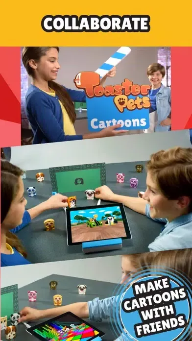 ภาพหน้าจอของ Toaster Pets Cartoons