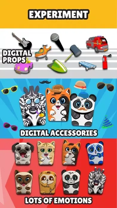 ภาพหน้าจอของ Toaster Pets Cartoons