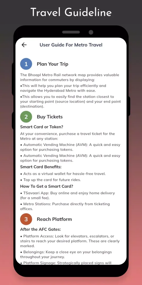 Bhopal Metro Route & Fare 스크린샷