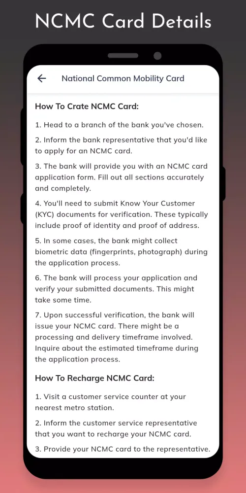 Capturas de pantalla de Navi Mumbai Metro Route Fare