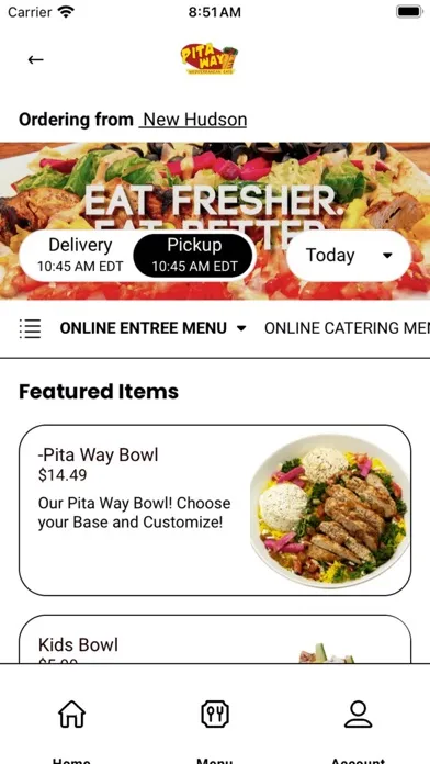 Tangkapan layar Pita Way Mediterranean Grill