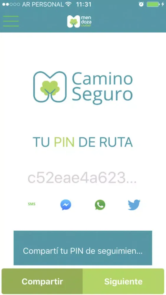 Zrzuty ekranu Camino Seguro
