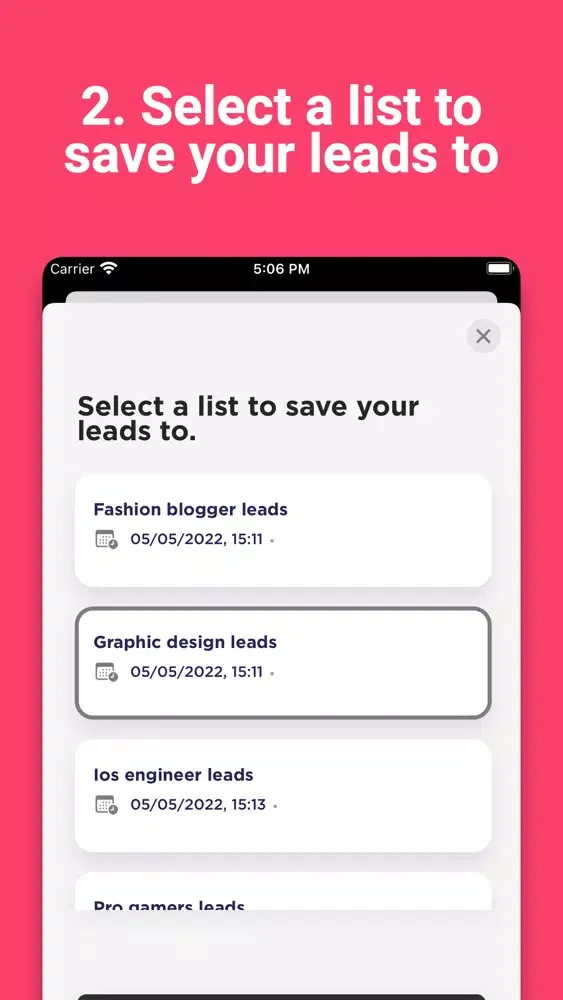 Easylead for LinkedIn Screenshots