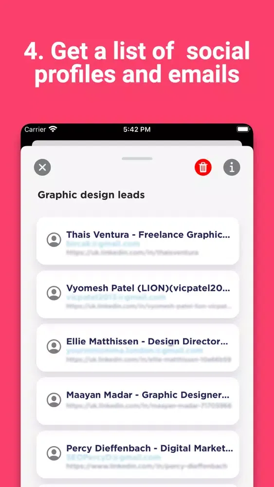 Easylead for LinkedIn Screenshots