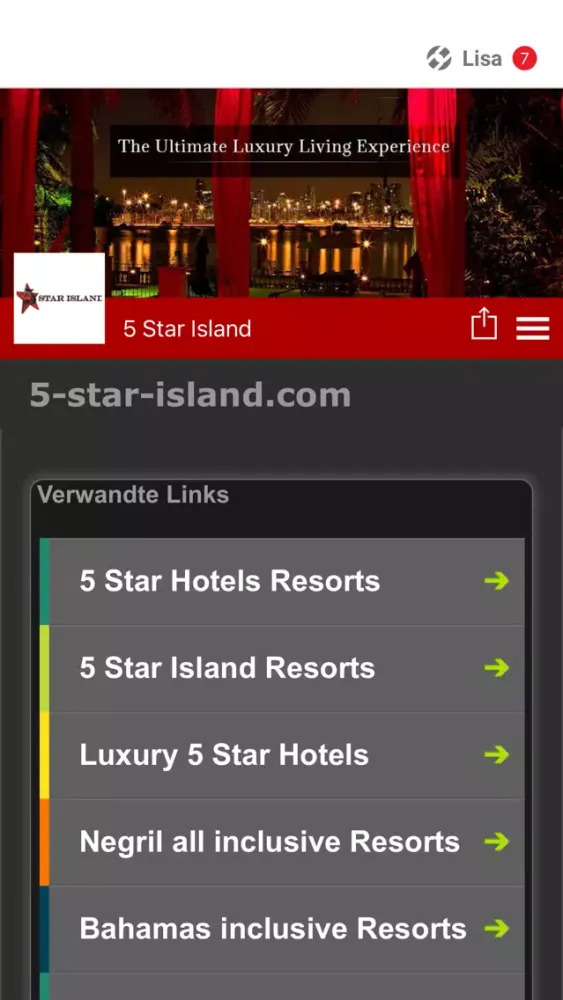 5 Star Island スクリーンショット