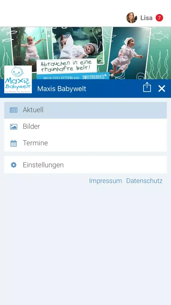 Captures d'écran de Maxis Babywelt