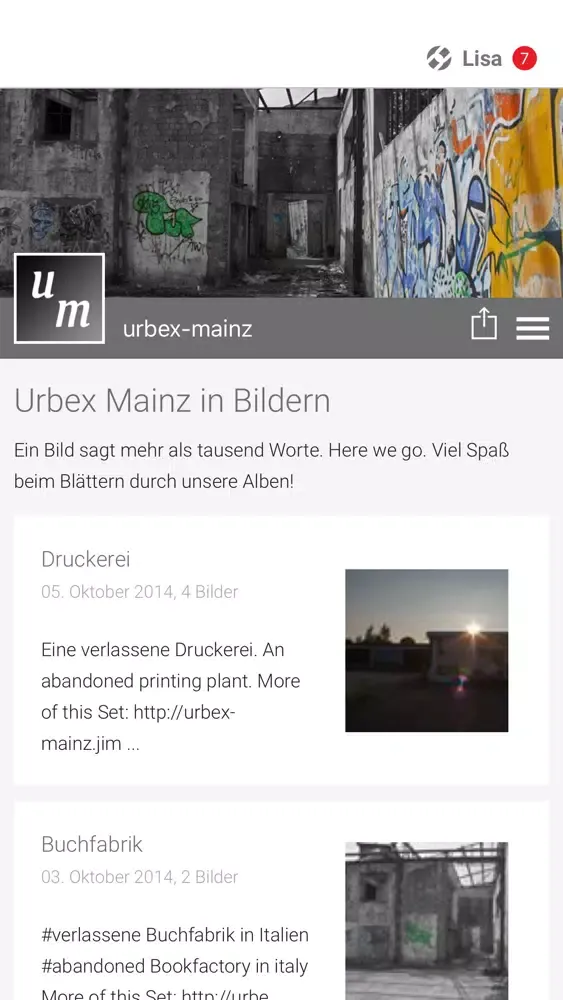 Screenshot di Urbex Mainz