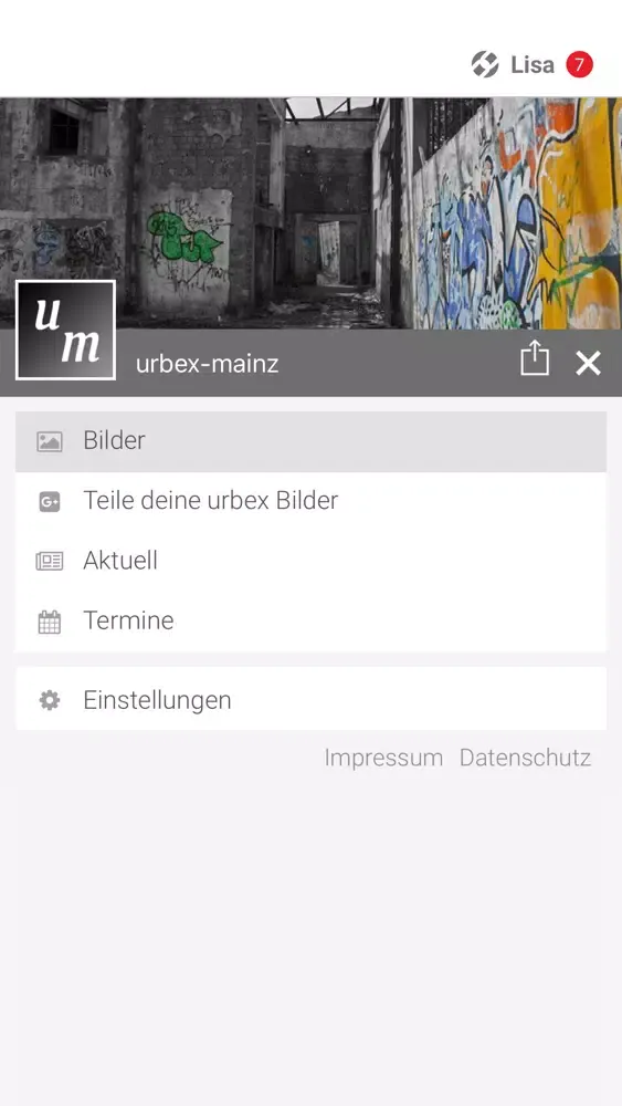 Screenshot di Urbex Mainz