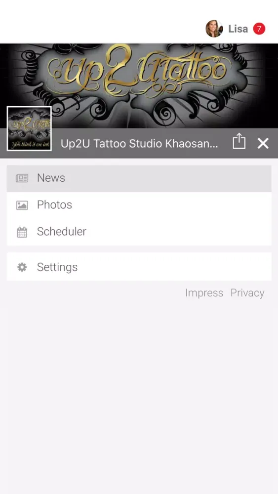 UP2U TATTOO Screenshots