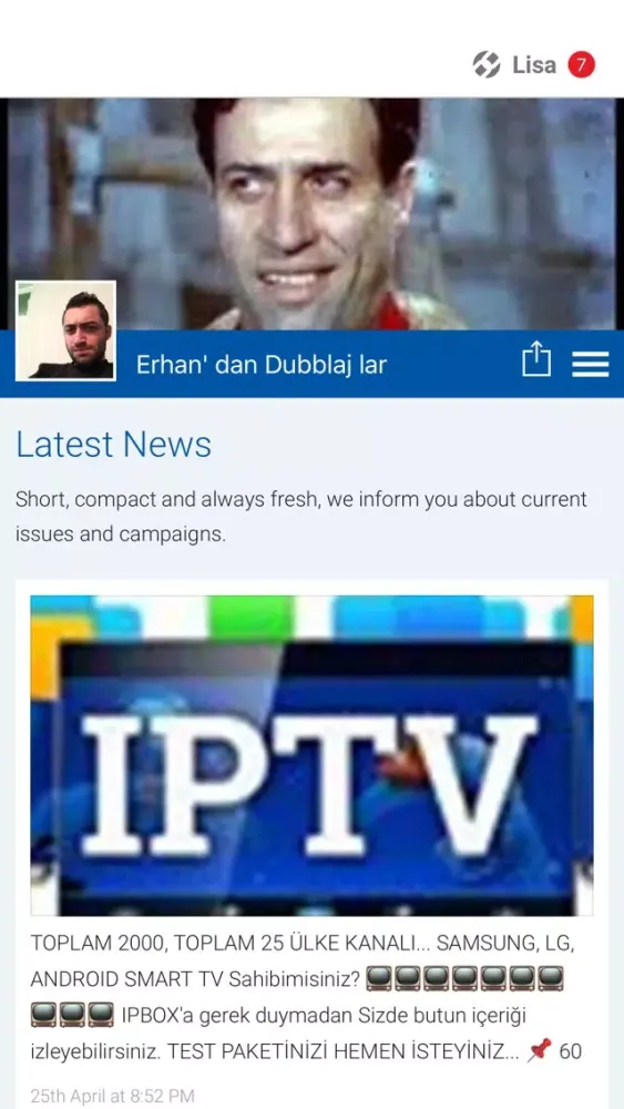 تصاویر Erhan' dan Dubblaj lar