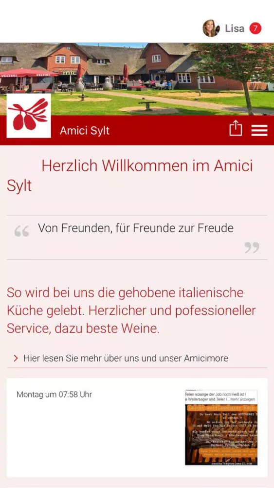 Amici Sylt Screenshots