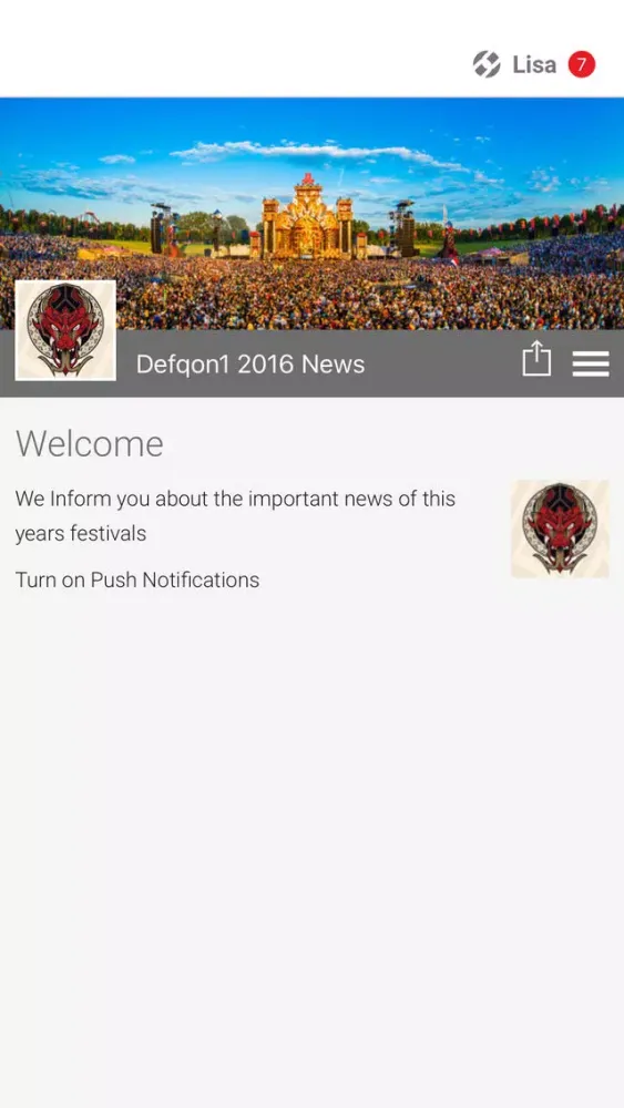 Tangkapan layar HS & HC News