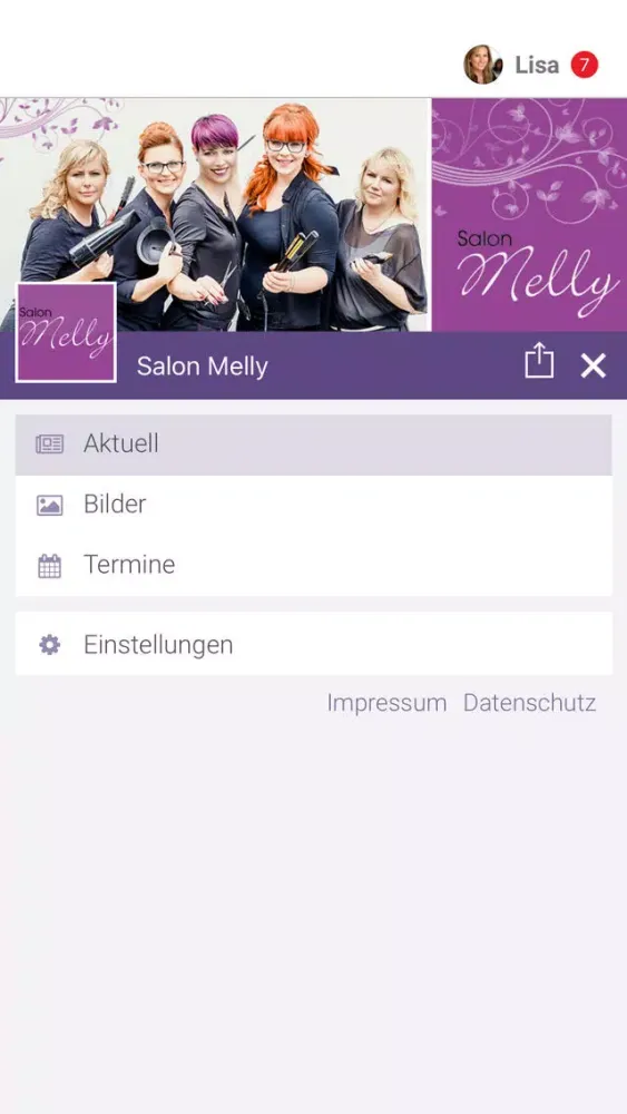 Salon Melly স্ক্রিনশট