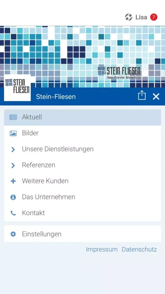 Stein Fliesen Coesfeld سکرین شاٹس
