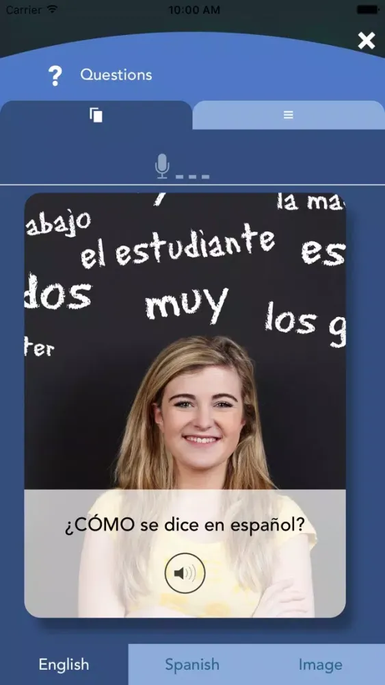 Essential Spanish Vocabulary Flashcards سکرین شاٹس