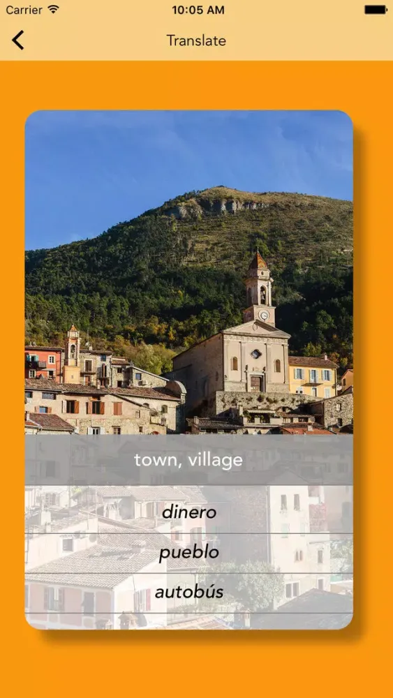 Essential Spanish Vocabulary Flashcards سکرین شاٹس