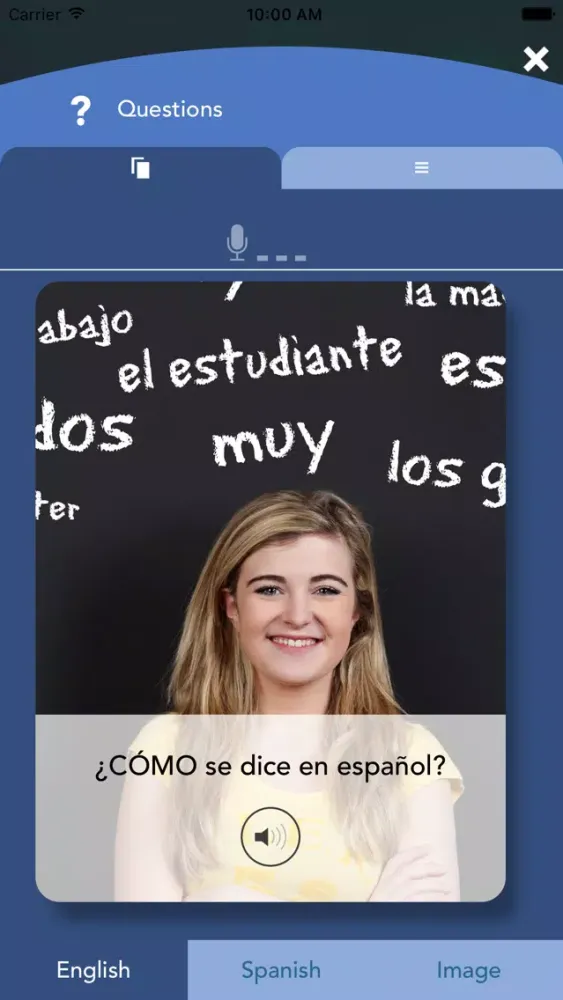 Spanish Vocabulary Flashcards Premium স্ক্রিনশট