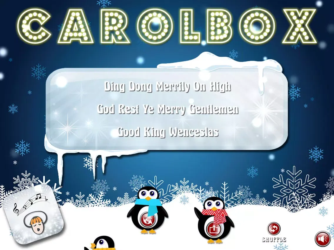 Ảnh chụp màn hình của CarolBox Christmas Carol Sing Along iPad 