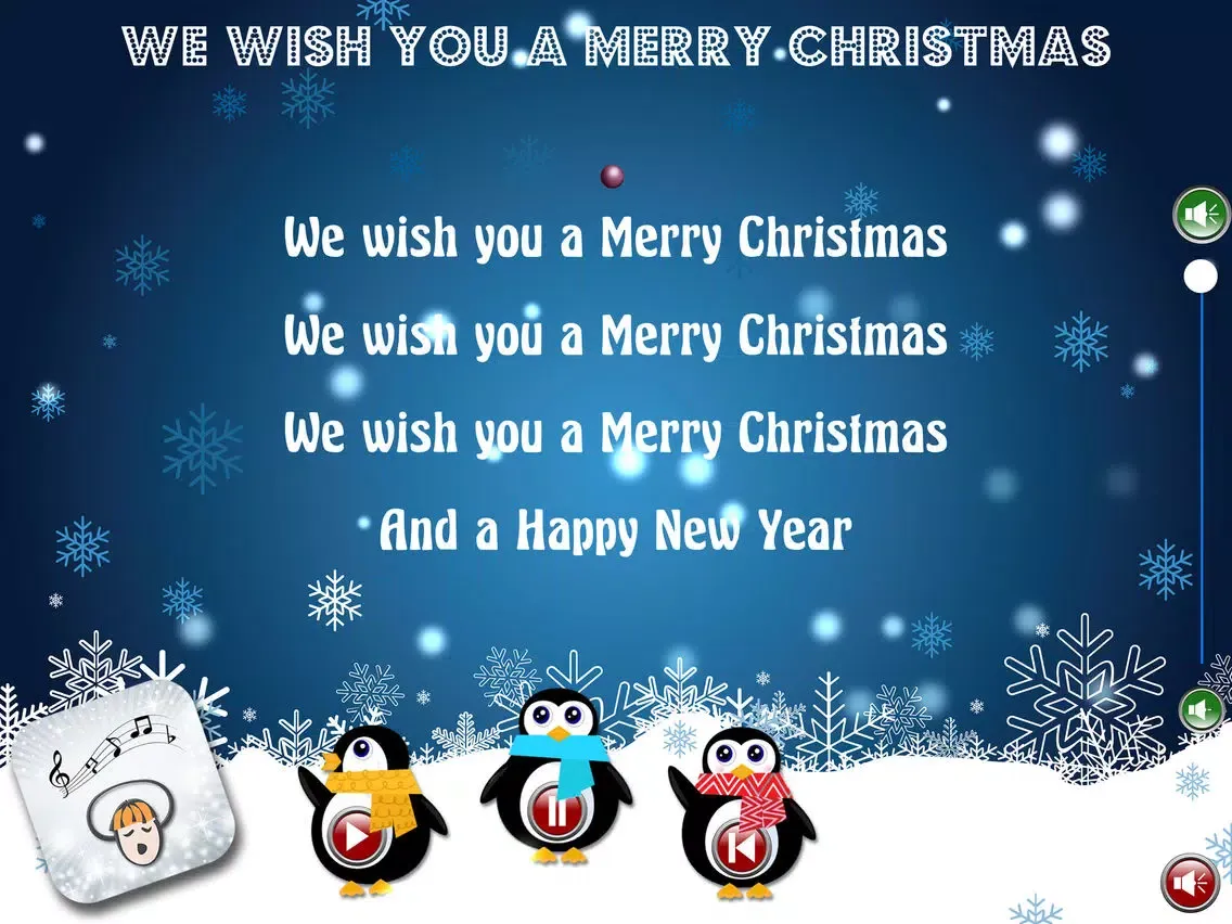 Ảnh chụp màn hình của CarolBox Christmas Carol Sing Along iPad 