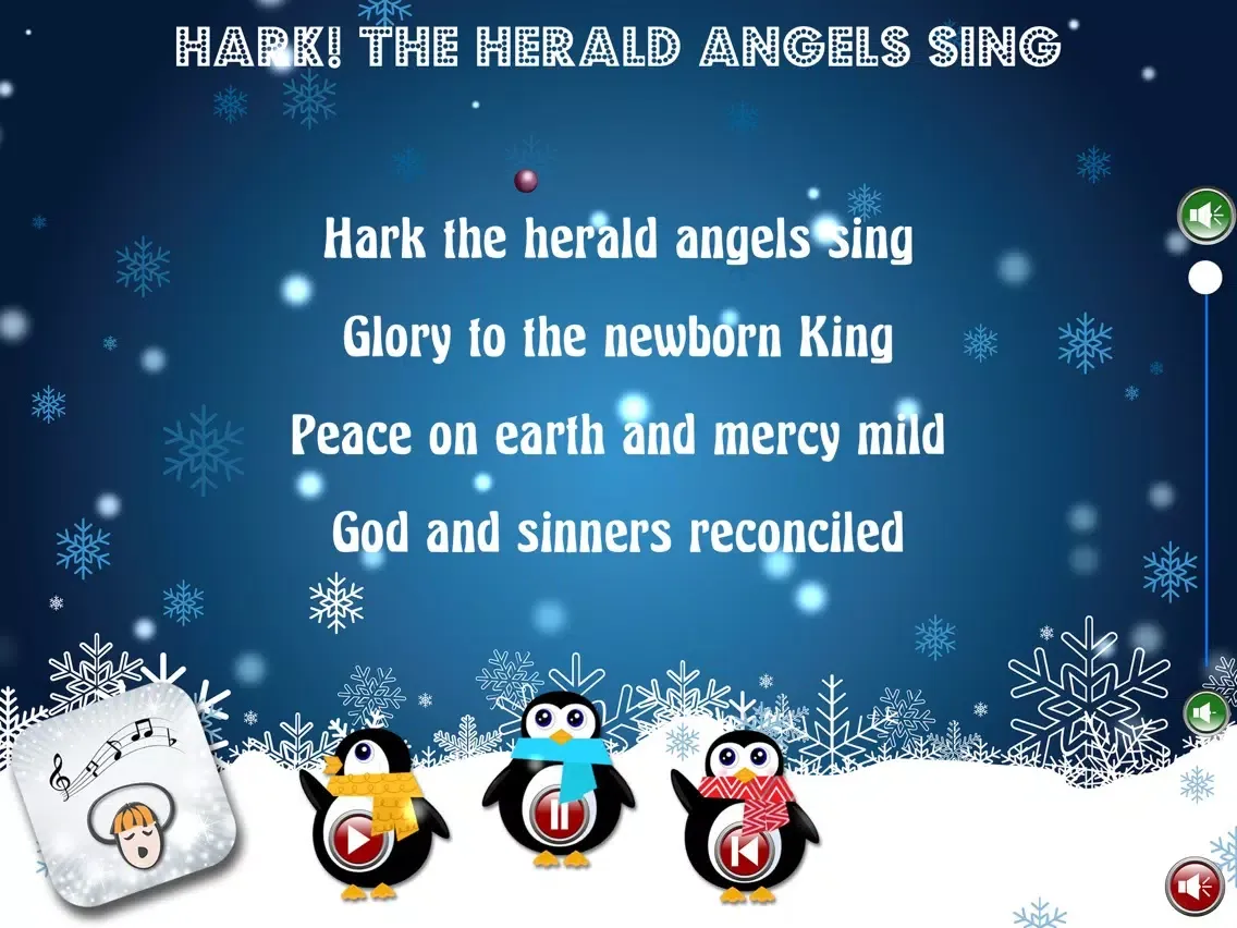 Ảnh chụp màn hình của CarolBox Christmas Carol Sing Along iPad 
